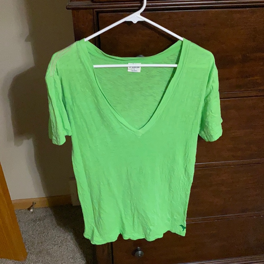 Pink v neck